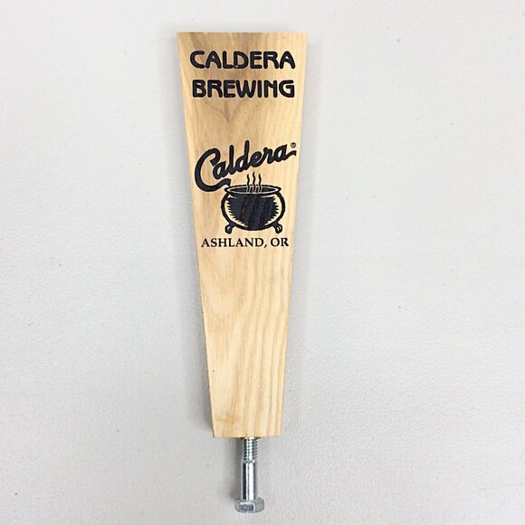Caldera Brewing Tap Handle Ashland Oregon Cauldron Craft Beer Breweriana 9" Tall - Picture 9 of 9